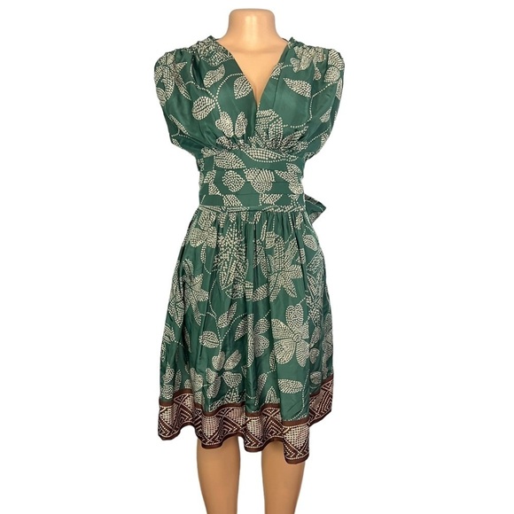 BCBG Maxazria Silk “Tidal Wave” Mini Dress - Picture 2 of 11